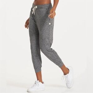 vuori Gray Jogger Sweatpants with Drawstring
